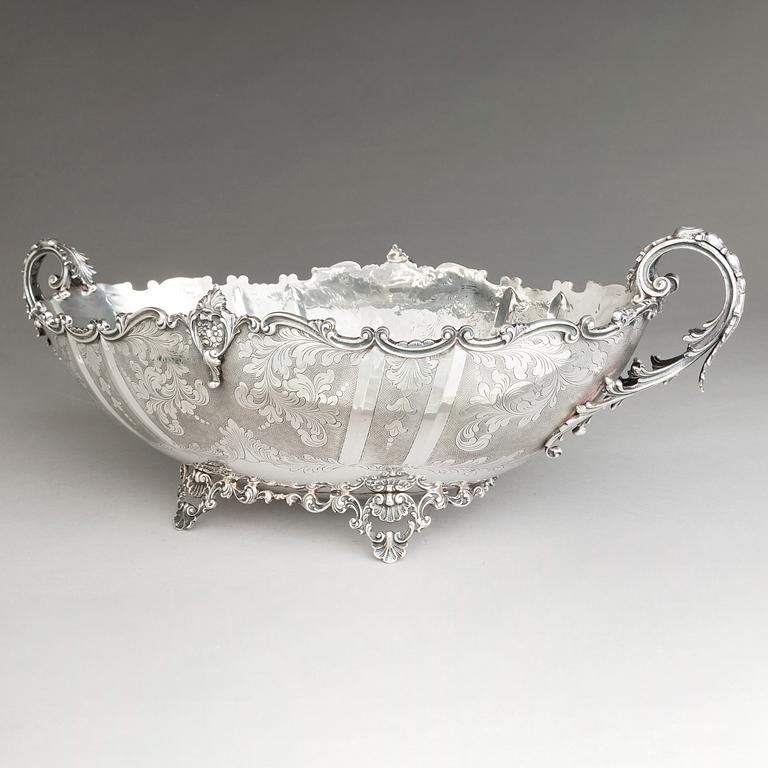 An Italian silver centrepiece bowl, Mazzucato, Agma, Milano, mid-20th Century.