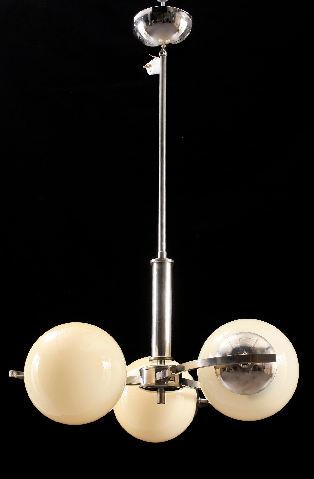 TAKLAMPA, Art Déco, omk 1920/30-tal. H ca 68.