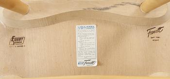 STOLAR, 4 st, "Fanett", Ilmari Tapiovaara, Edsbyverken, 1900-talets mitt.