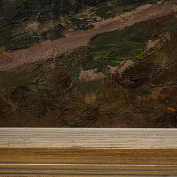 PER EKSTRÖM, olja på duk. Signerad och daterad 1896.