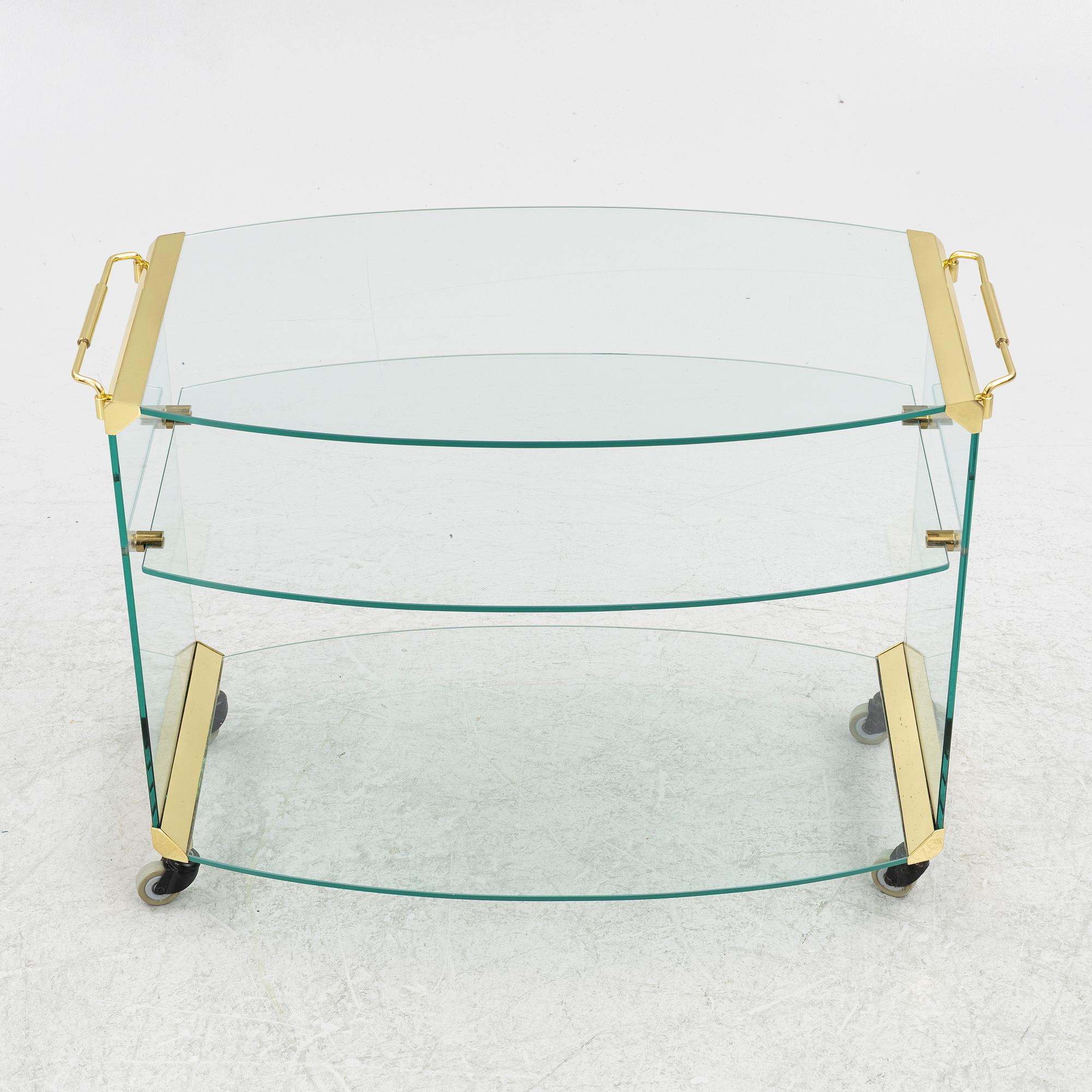 Serving cart, Gallotti & Radice, Italy, 1980s.