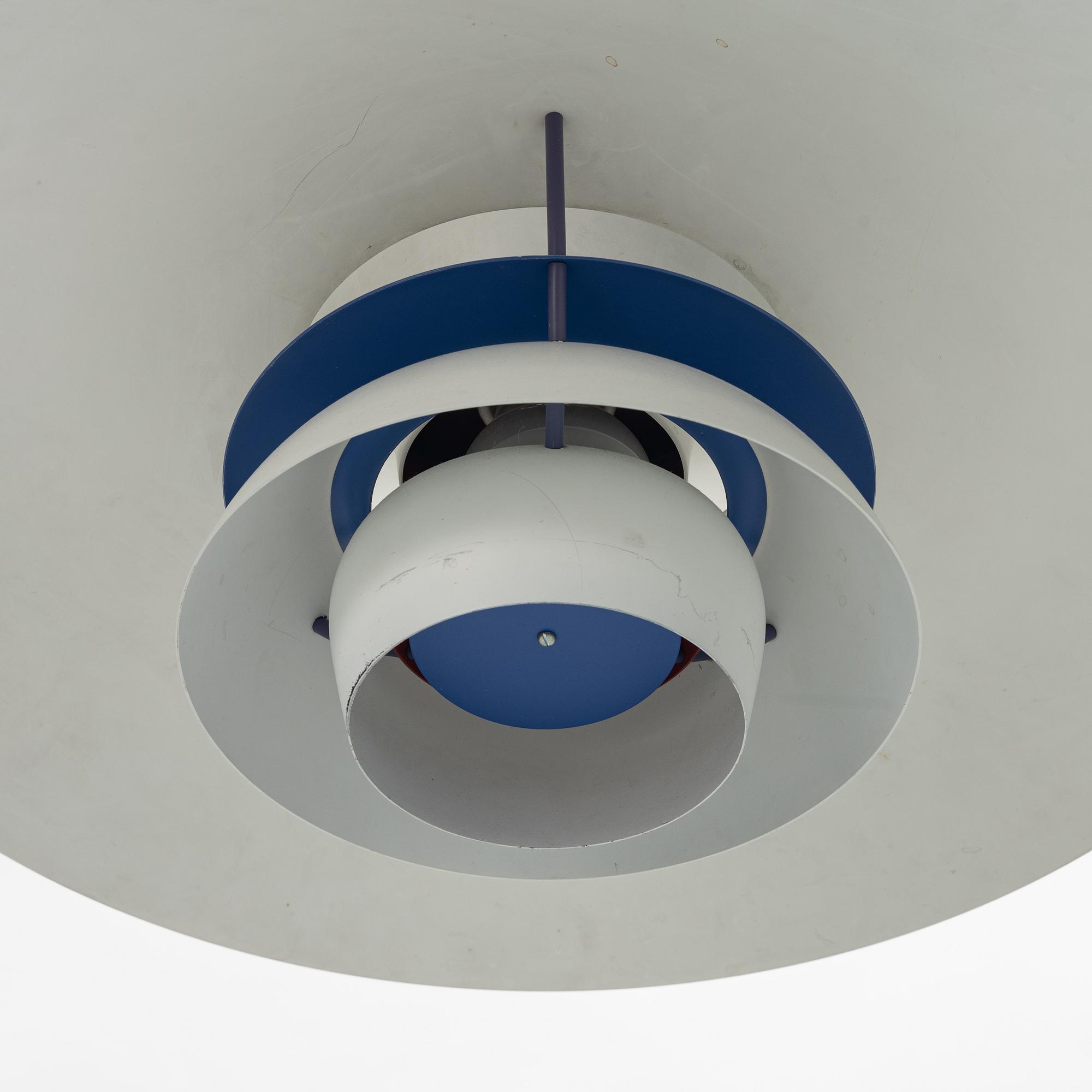 Poul Henningsen, a 'PH 5' ceiling light, Louis Poulsen, Denmark.