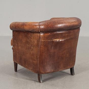 CLUBFÅTÖLJ, 1900-talets sista fjärdedel.