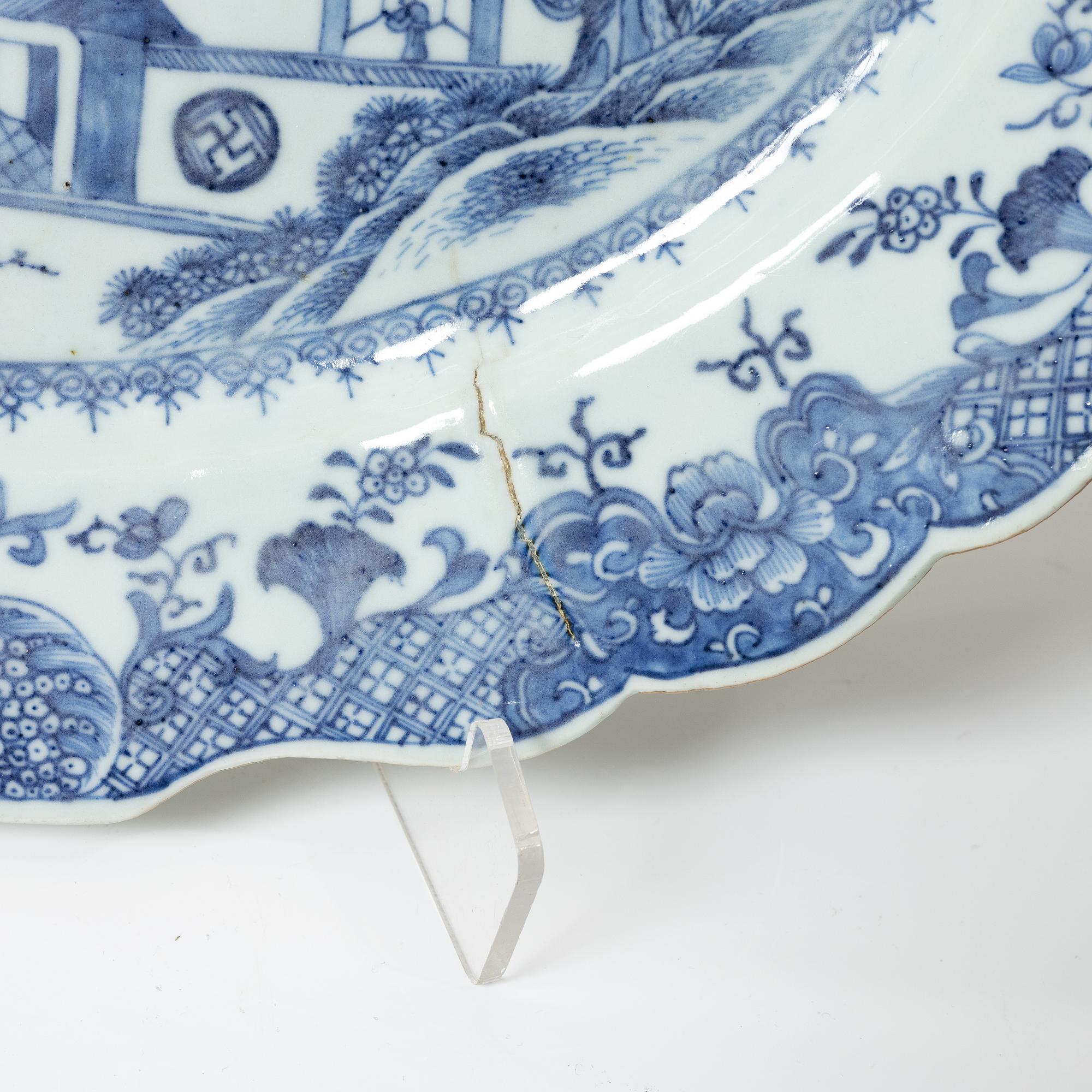 Terrinfat, kompaniporslin, Kina, Qing Dynastin, Qianlong 1736-95.