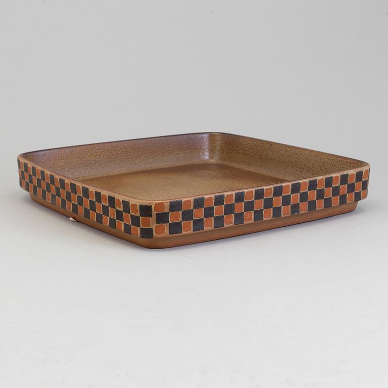STIG LINDBERG, a 'Silur' earthenware dish from Gustavsberg.