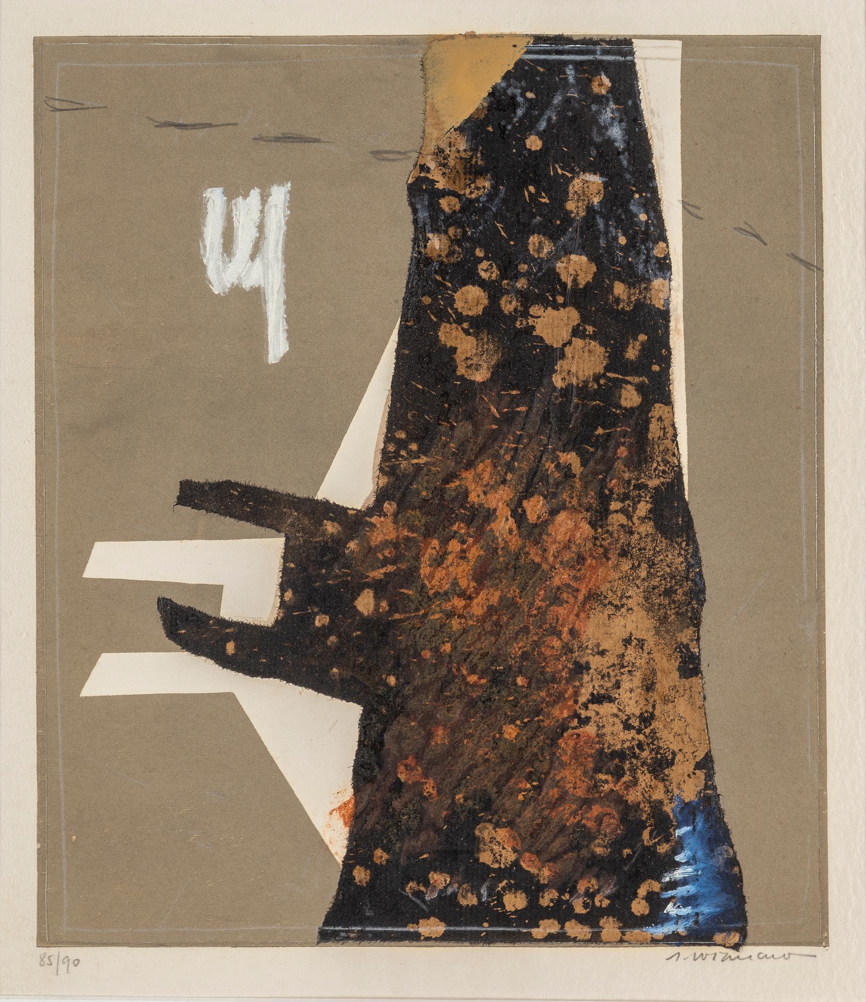 JAMES COIGNARD, carborundumetsning, signerad J. Coignard och numrerad 85/90 med blyerts.