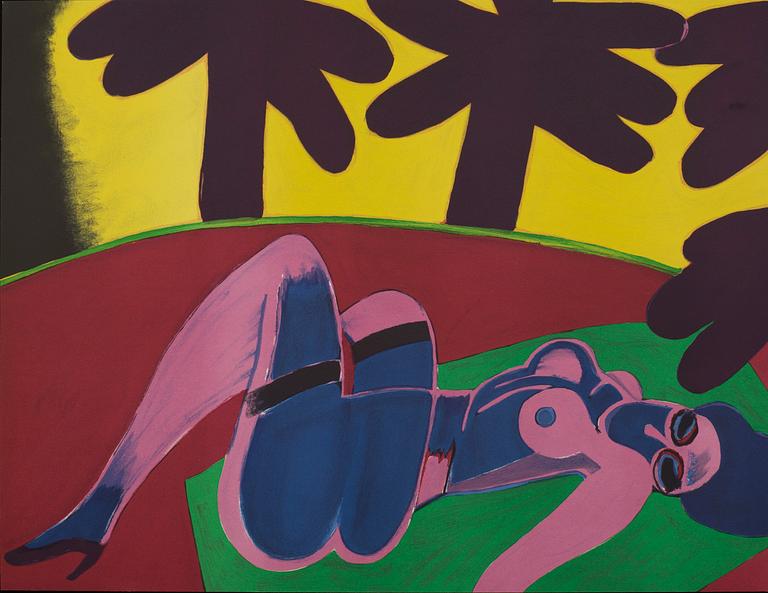 BEVERLOO CORNEILLE, färgserigrafi, signerad och numrerad 68/200, daterad 89.