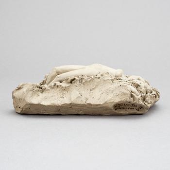 ALESSANDRO MORETTI, skulptur, lergods, signerad och daterad Stockholm 1936.