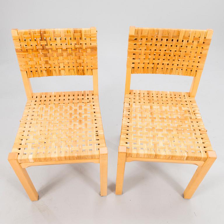 AINO AALTO, A set of five chairs model 615, Artek.