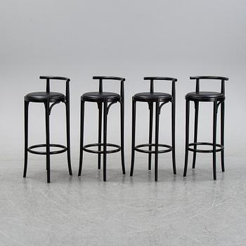 Barstolar/pallar, fyra stycken, "Linus", Gemla, 1996/1997.
