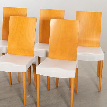 PHILIPPE STARCK, chairs , 6+1 , "Miss Trip", Kartell, Ca 2000.