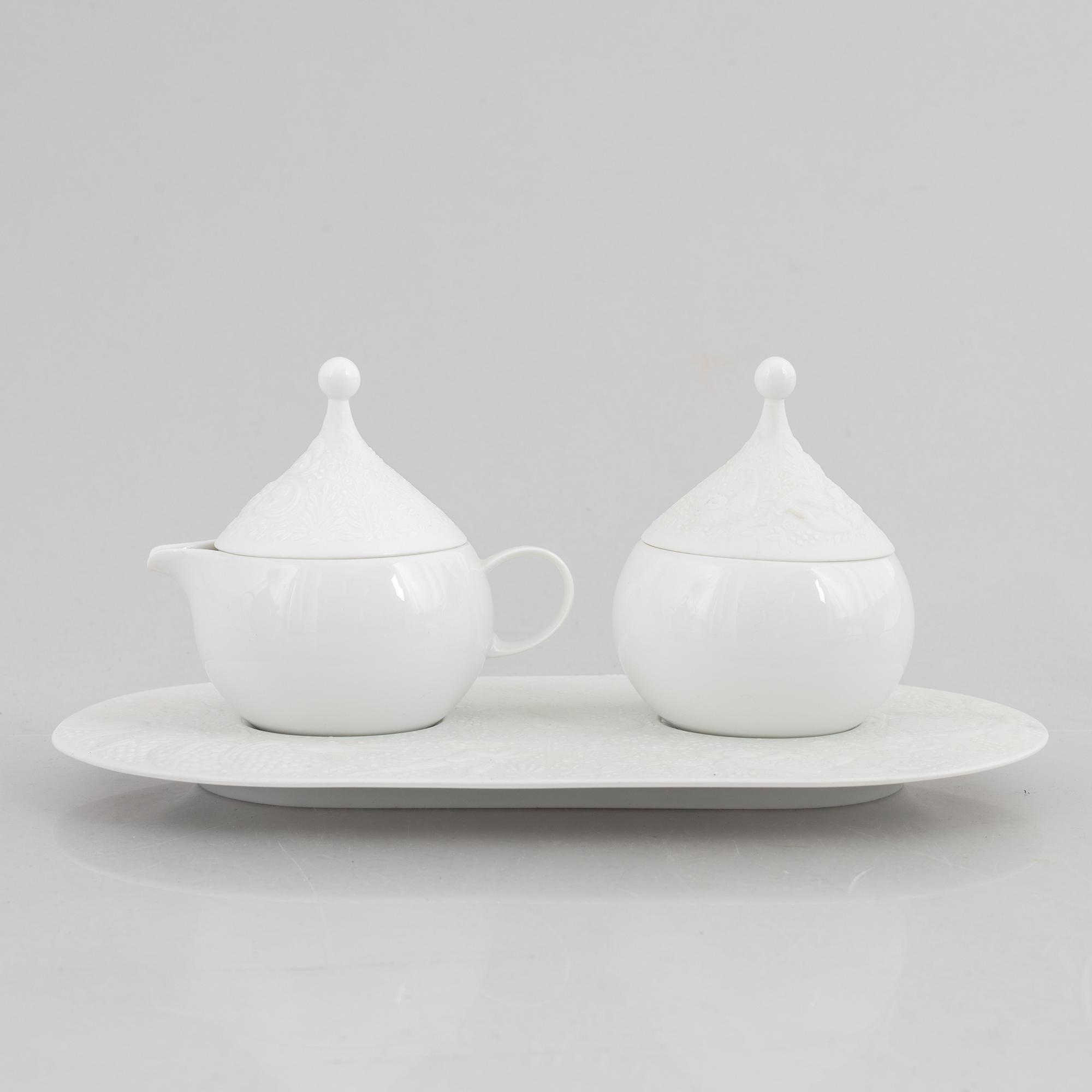Björn Wiinblad, an eleven-piece coffee srvice, 'Die Zauberflöte', Rosenthal, Germany.