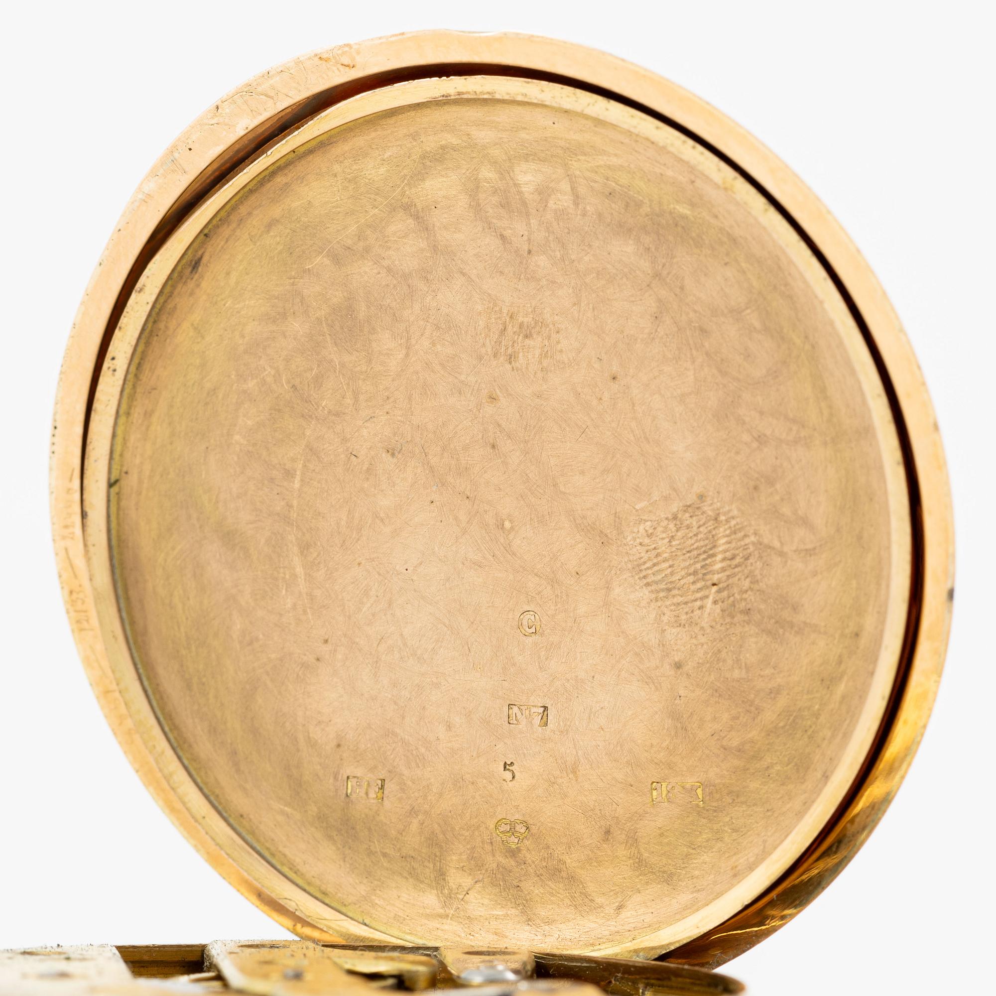Halda, pocket watch, 50 mm.