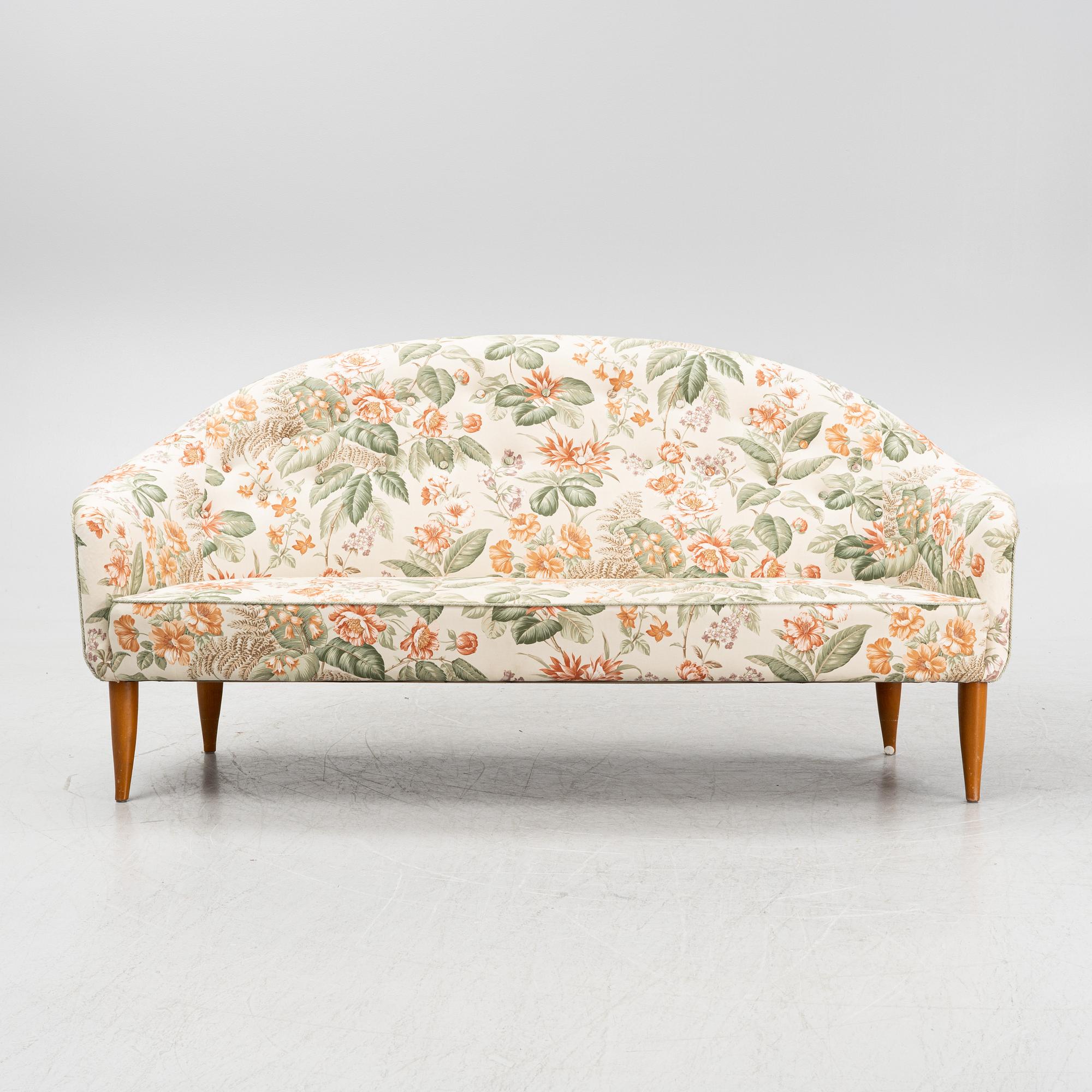 Kerstin Hörlin-Holmquist, soffa, "Paradiset", ur NK:s Triva-serie, Nordiska kompaniet.