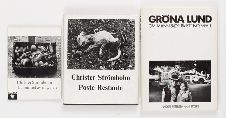 BÖCKER, 3 st. Christer Strömholm.