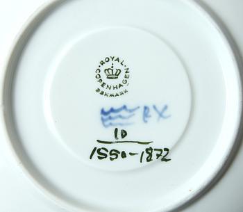 SERVIS, ca 60 delar, porslin, "Blå Blomst", Royal Copenhagen.