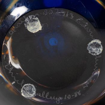 Edvin Öhrström, vas, glas, ariel, Orrefors.