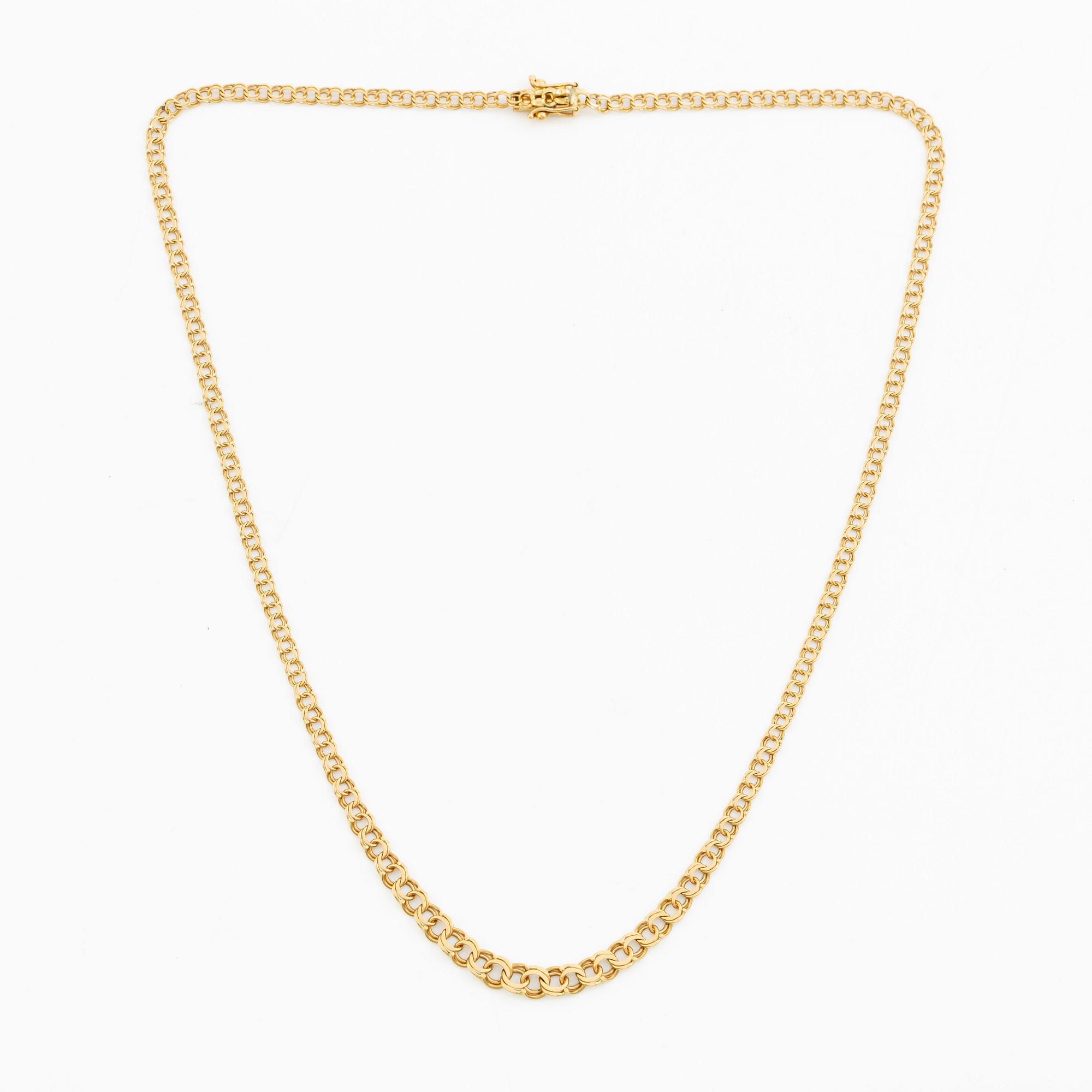 Necklace 18K gold,