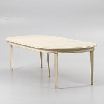 Dining set, 7 pieces, Gustavian style, 20th century.
