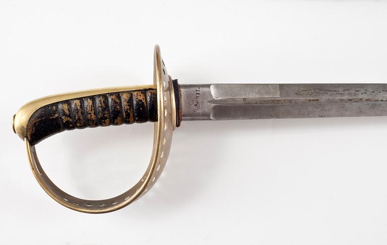 SABEL, Sverige för kavallerimanskap, m/1893.