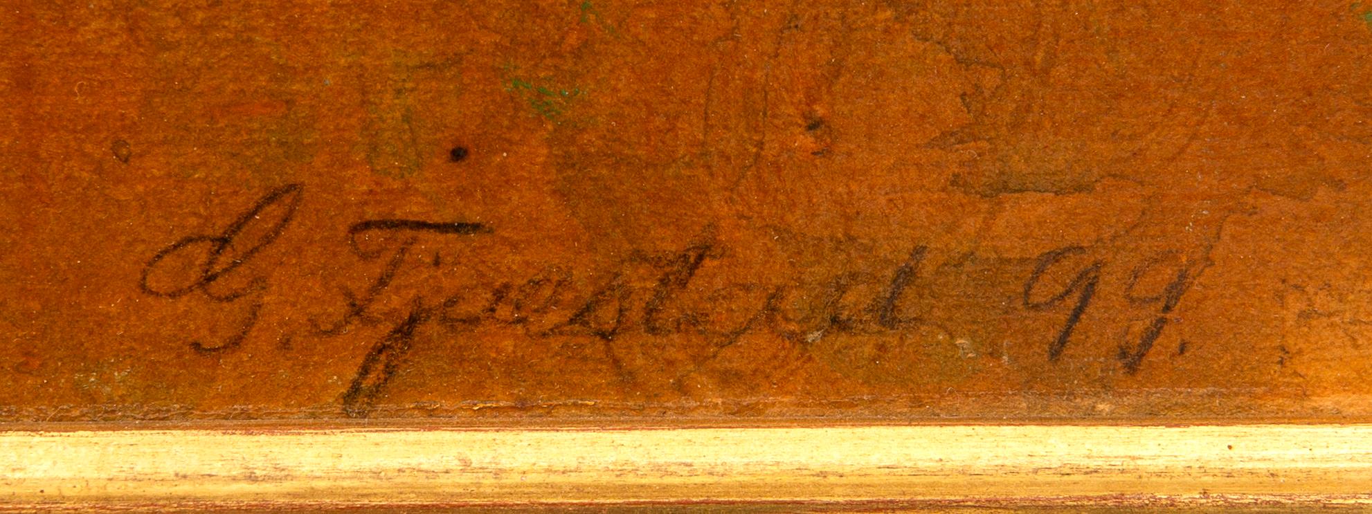 Gustaf Fjaestad, untitled, 1899.