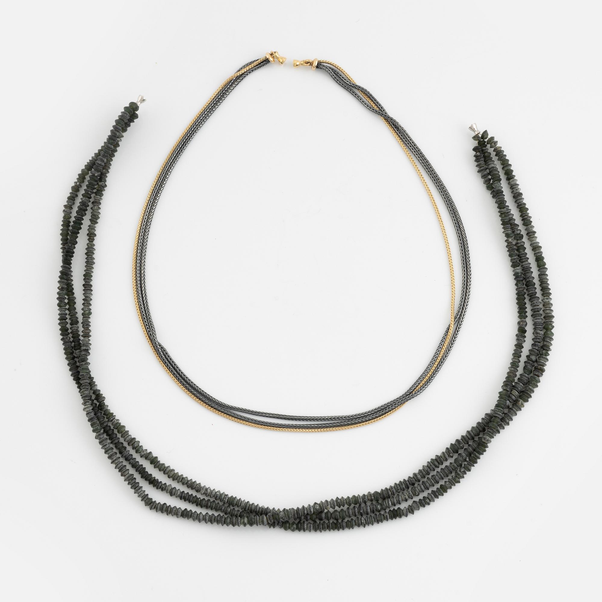 Ole Lynggaard, 5 necklaces.