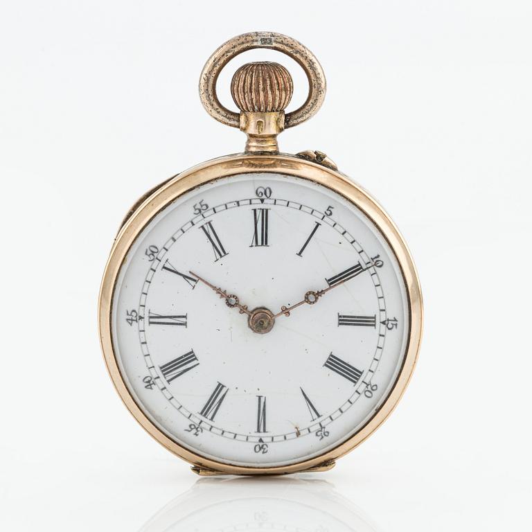 Ladie's pocket watch, 29.5 mm.