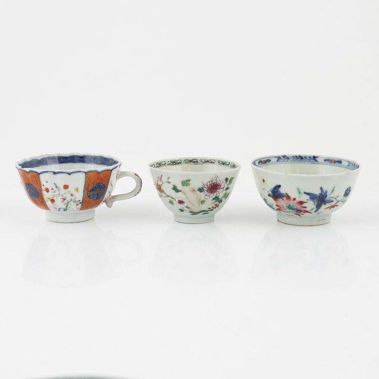 15 pieces of Chinese porcelain, 18th/19th century.