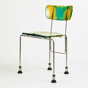 Gaetano Pesce, a "Broadway", chair, produced by Bernini, Italy, 1993.