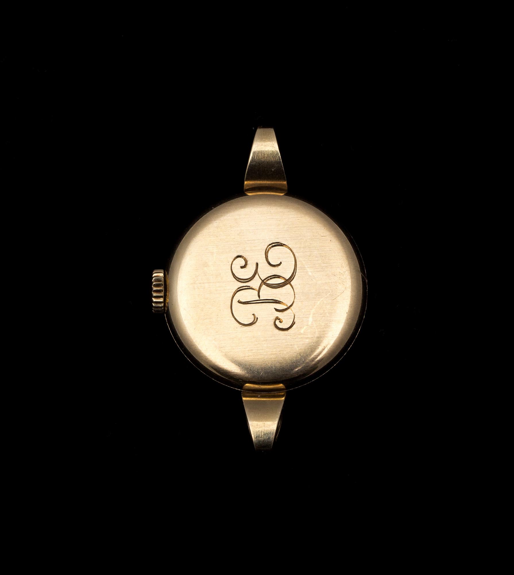 DAMARMBANDSUR, 14K Longines. Tot vikt 8 g.