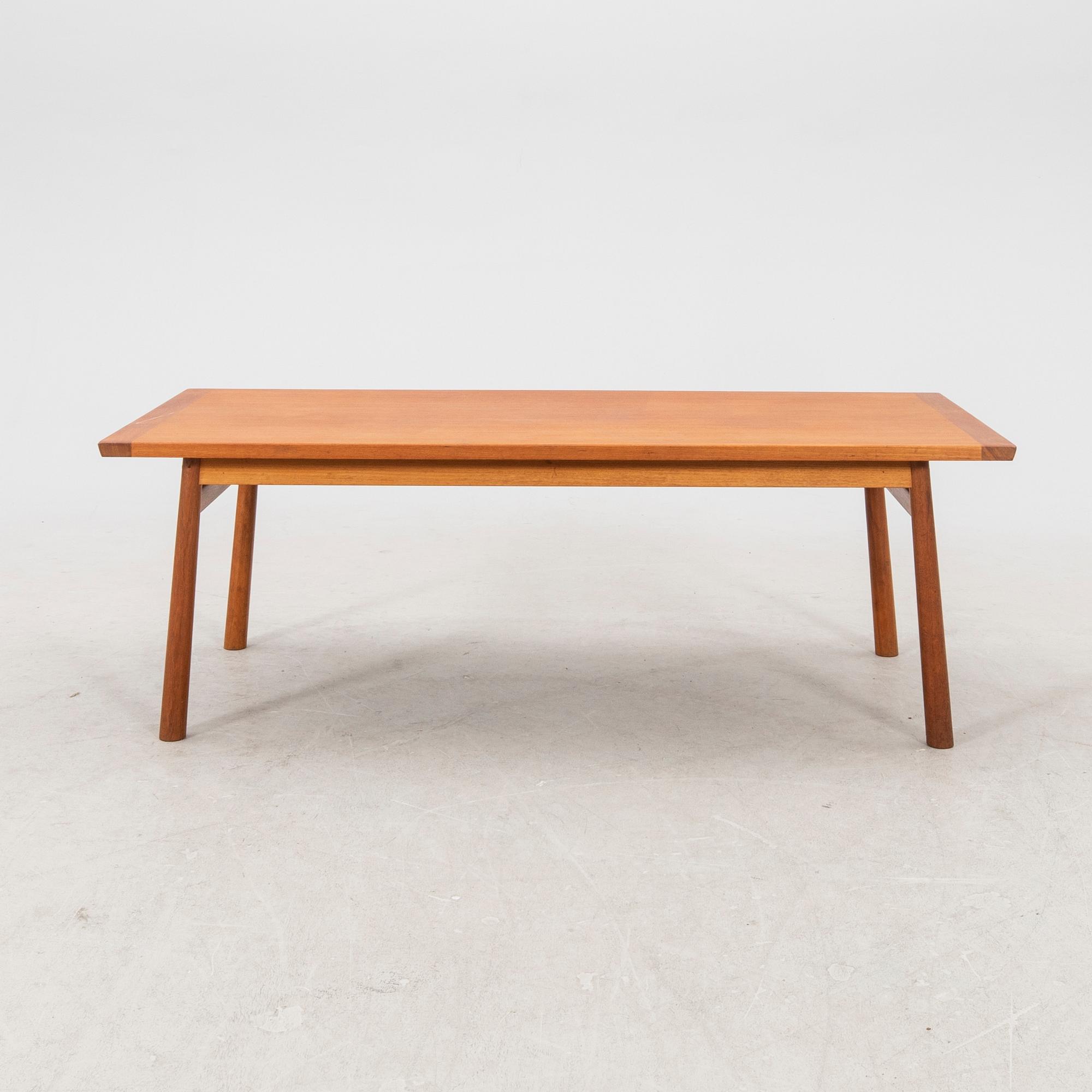 A 1960s Aase mobler teak coffee table.