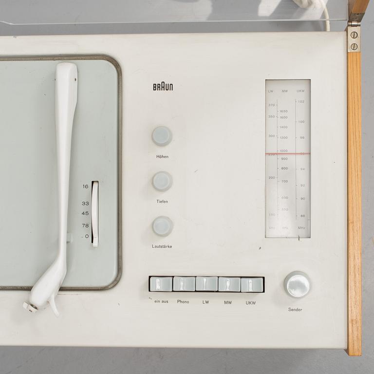 RADIOGRAMMOFON, "Phonosuper SK-4", Hans Gugelot & Dieter Rams, Braun AG, Tyskland, 1960-tal.