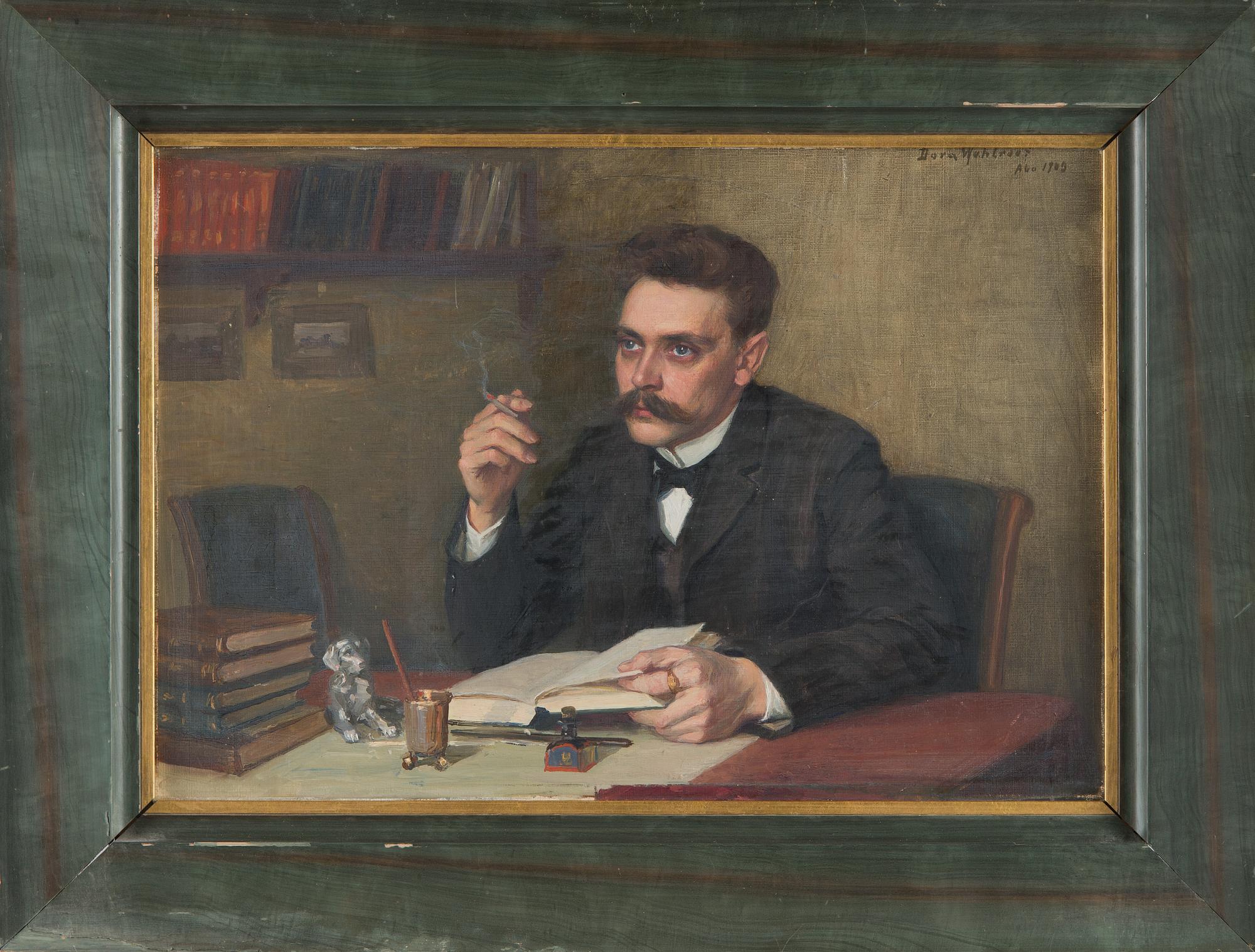 Dora Wahlroos, The artist's brother Georg Wahlroos.