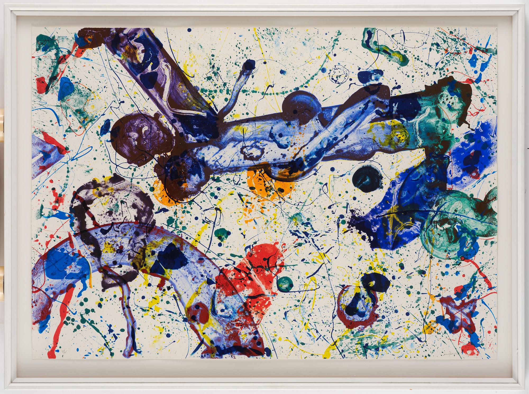 Sam Francis, "King Corpse".