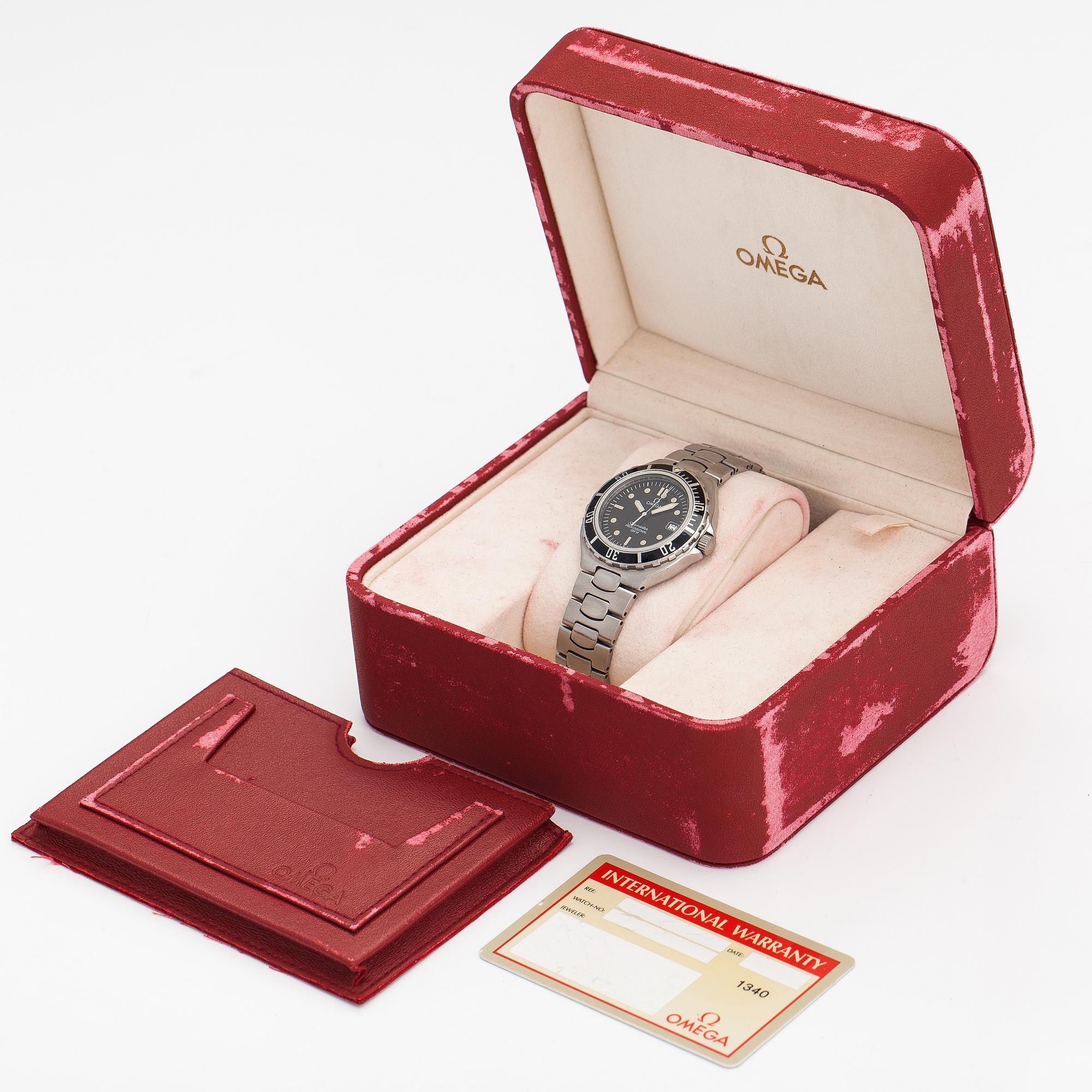 Omega, Seamaster, 200m, wristwatch, 38 mm.
