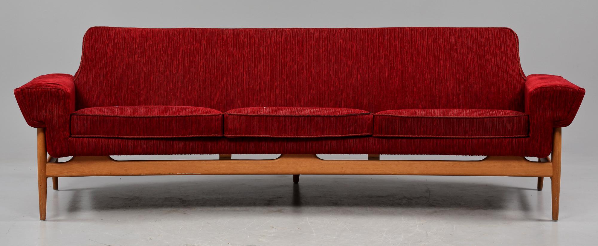 SOFFA, Johannes Andersen, AB Trensums Fåtöljfabrik, Trensum, 1960-tal.