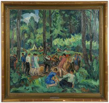 Karl-Enock Ohlson, "Söndag i skogen".