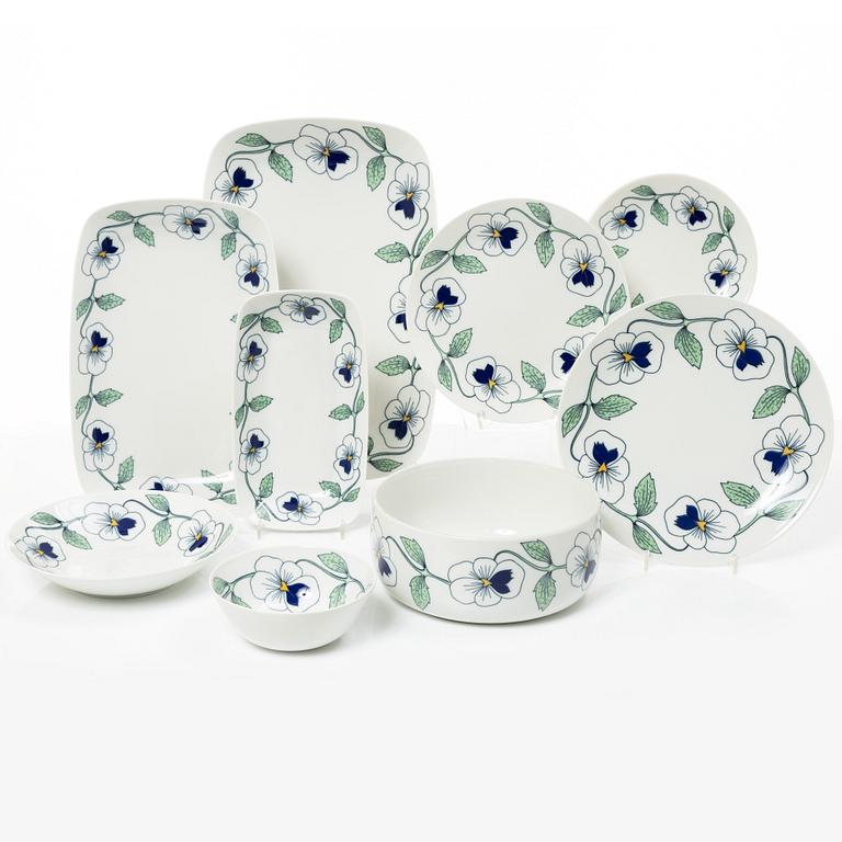 Sylvia Leuchovius, dinner service, 53 pieces, "Sylvia", 250th Anniversary service, Rörstrand.