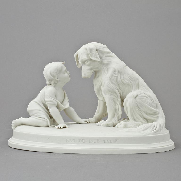 FIGURIN, parian, Gustafsberg, 1893.