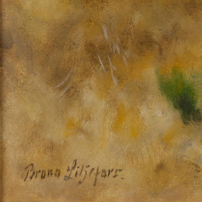 Bruno Liljefors, Räv i höstlandskap.