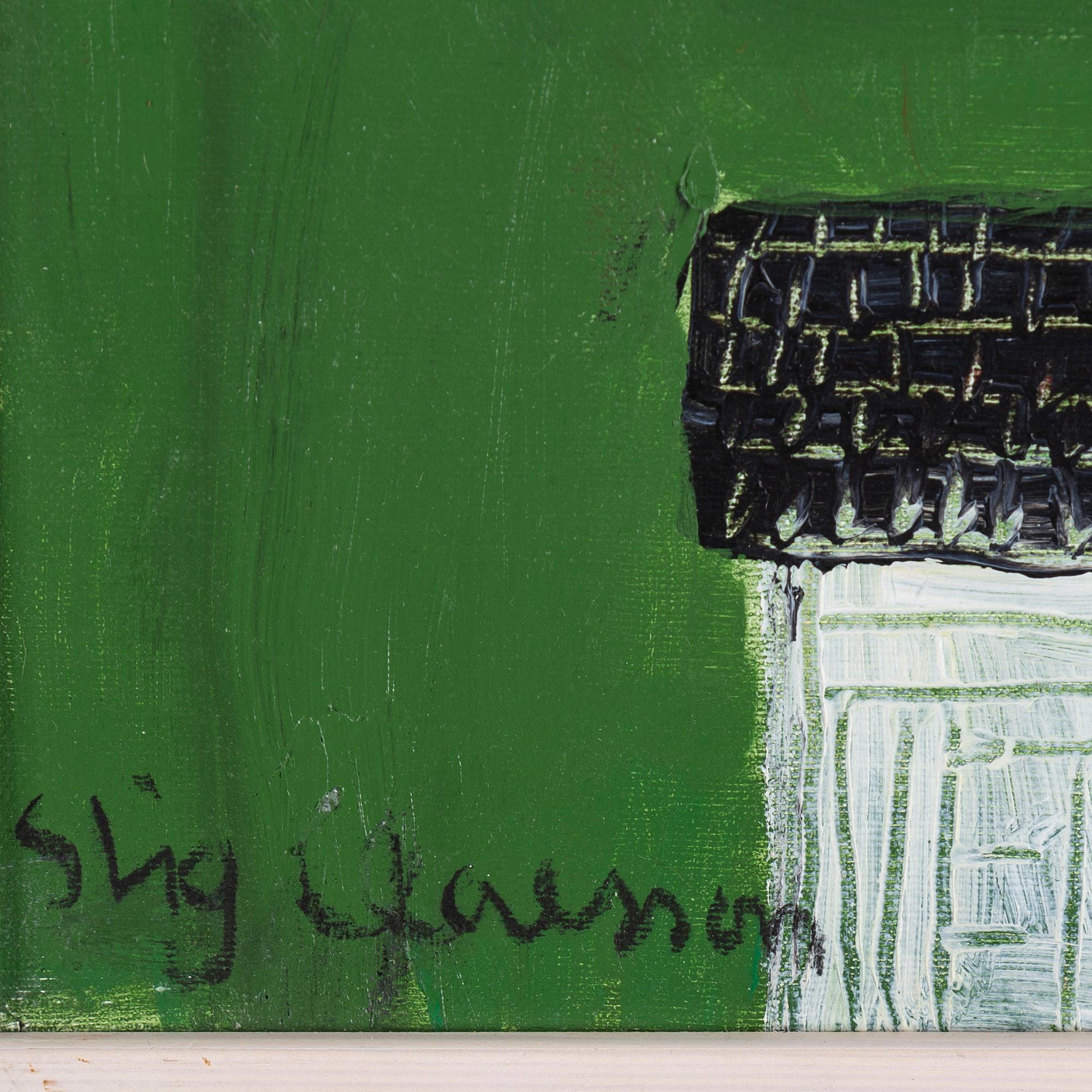 STIG CLAESSON, oil on canvas, signed.