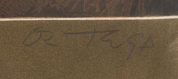 Jose Ortega, litografia, signeerattu ja numeroitu 65/95.