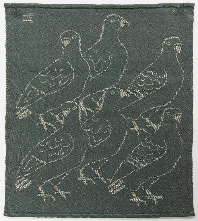 Dora Jung, a mid-20th century signed tapestry.