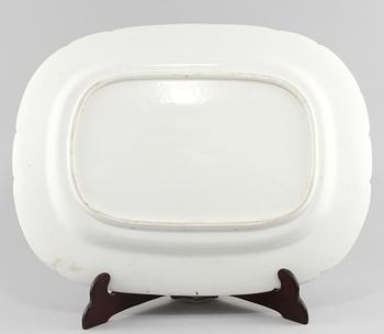 SERVERINGSFAT, porslin, 1800-tal.