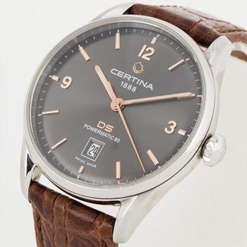 CERTINA, DS, Powermatic 80, wristwatch, 40 mm.
