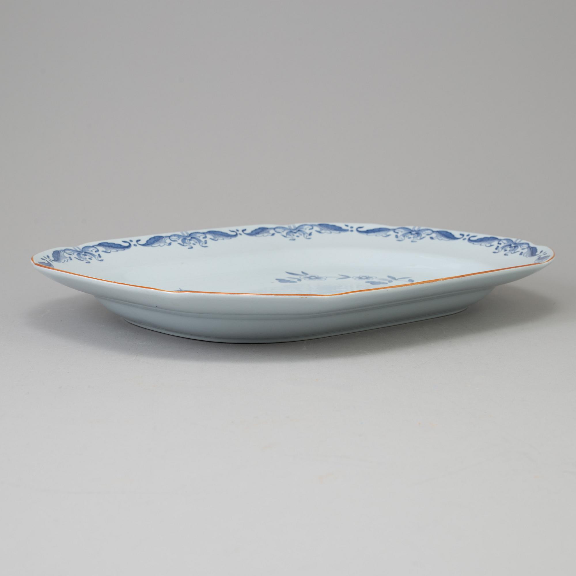 MATSERVIS, 67 delar, porslin, "Ostindia", Rörstrand, 1970/80-tal.