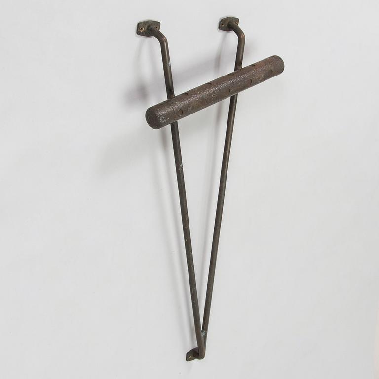 An early 20th century door handle.