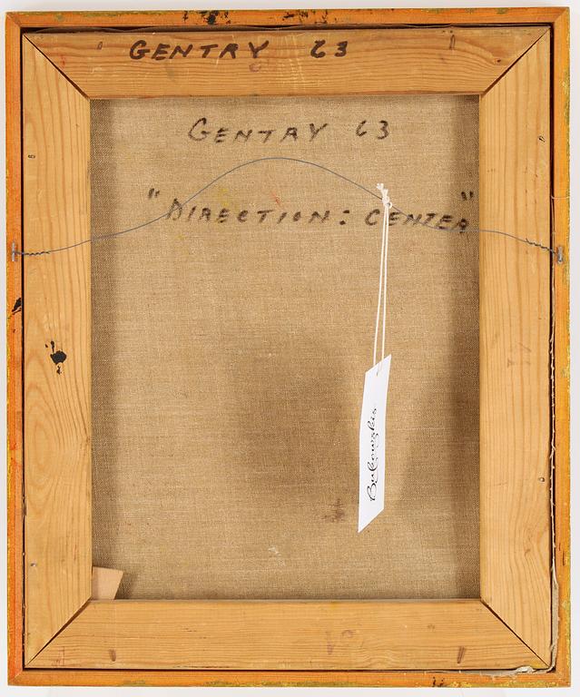 Herbert Gentry, oil on canvas, signed and dated -63.