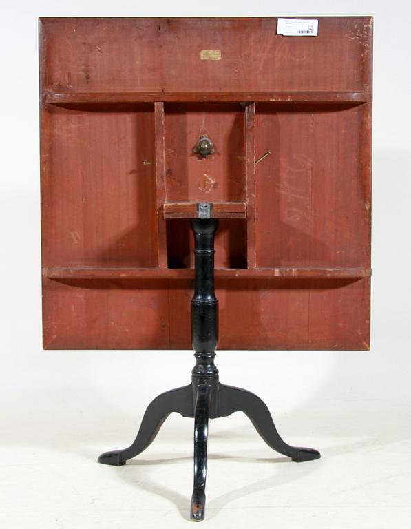 FÄLLBORD, Lars E Lindell, etikettsign, 1775.