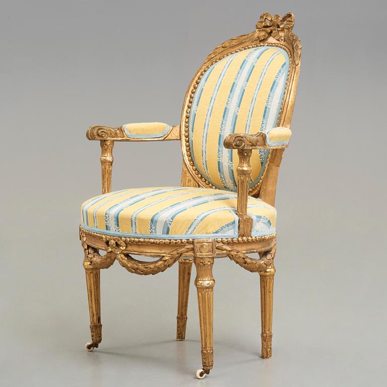 A Danish late 18th century armchair.